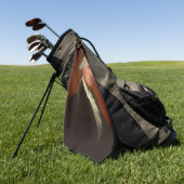 George Washington Portrait Golfhandtuch (Gras)