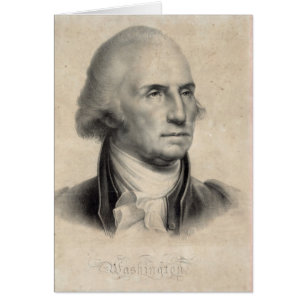 George Washington Portrait-Karten