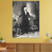 "George Washington Portrait"-Leinwand Leinwanddruck (Insitu (Wohnzimmer))