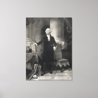 "George Washington Portrait"-Leinwand Leinwanddruck