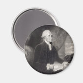 George Washington Portrait Magnet (Vorderseite/Rückseite)