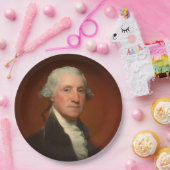 George Washington Portrait Napkins Pappteller (Party)