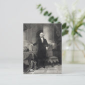 George Washington Portrait Postcard Postkarte (Stehend Vorderseite)