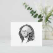George Washington Portrait Postcard Postkarte (Stehend Vorderseite)