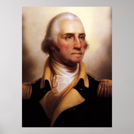 George Washington Portrait Poster (Vorne)