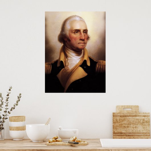 George Washington Portrait Poster (Küche)
