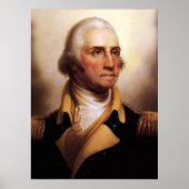 George Washington Portrait Poster (Vorne)