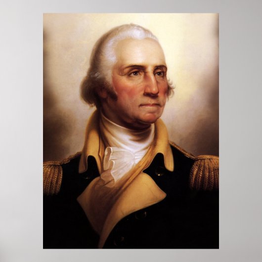 George Washington Portrait Poster (Vorne)
