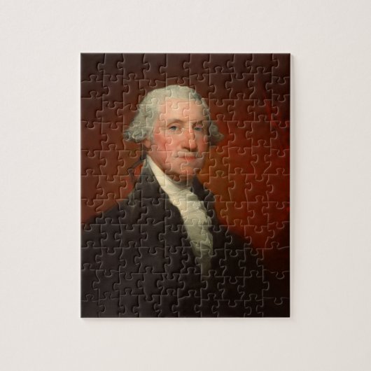 George Washington Portrait Puzzle (Vertikal)
