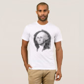 George Washington Portrait T - Shirt (Vorne ganz)