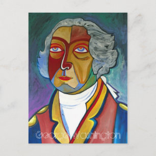 George Washington Post Card Postkarte