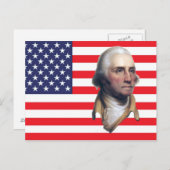 George Washington Postcards Postkarte (Vorne/Hinten)