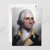 George Washington Postcards Postkarte (Vorne/Hinten)