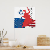 George Washington Poster (Küche)
