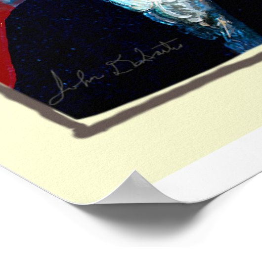 George Washington Poster (Ecke)