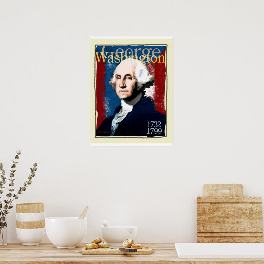 George Washington Poster (Küche)