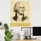 George Washington Poster (Heimbüro)