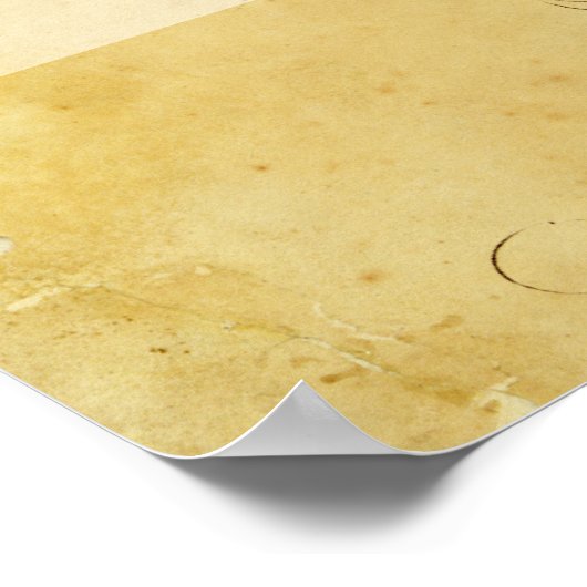 George Washington Poster (Ecke)