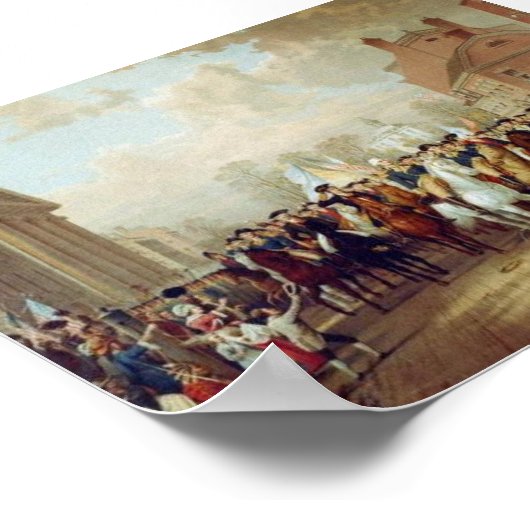 George Washington Poster (Ecke)