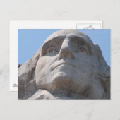 George Washington Postkarte (Vorne/Hinten)
