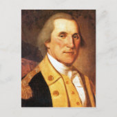 George Washington Postkarte (Vorderseite)