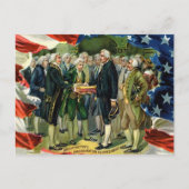 George Washington Postkarte (Vorderseite)