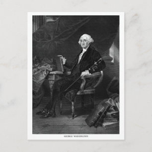 George Washington Postkarte