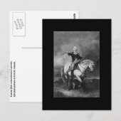 George Washington Postkarte (Vorne/Hinten)