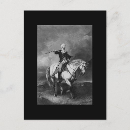 George Washington Postkarte (Vorderseite)
