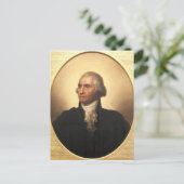 George Washington Postkarte (Stehend Vorderseite)