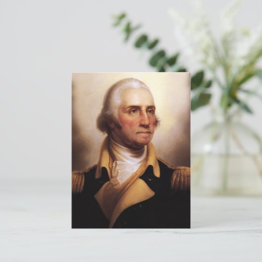 George Washington-Postkarte Postkarte (Stehend Vorderseite)
