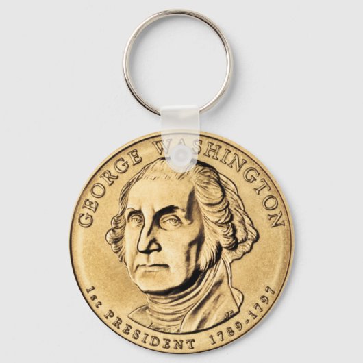 George Washington Präsident $1 Coin Schlüsselanhän Schlüsselanhänger (Vorderseite)