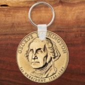 George Washington Präsident $1 Coin Schlüsselanhän Schlüsselanhänger (Vorderseite)