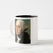 George Washington Präsident Zweifarbige Tasse (Vorderseite Links)