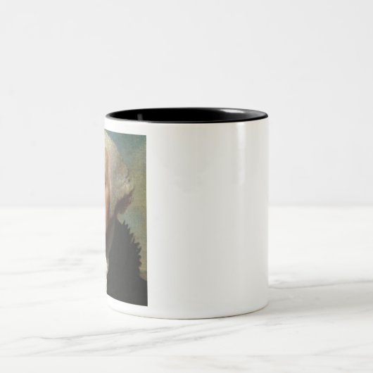 George Washington Präsident Zweifarbige Tasse (Mittel)