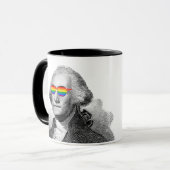 George Washington Pride Tasse (Vorderseite Links)