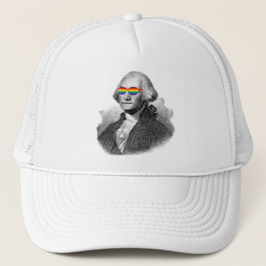George Washington Pride Truckerkappe (Vorderseite)