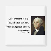 George Washington Quote 1b Magnet (Vorne)