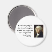 George Washington Quote 5b Magnet (Vorderseite/Rückseite)