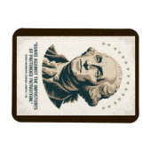 George Washington Quote American President Art Magnet (Horizontal)