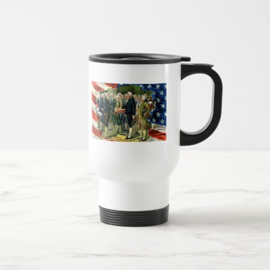 George Washington Reisebecher (Rechts)