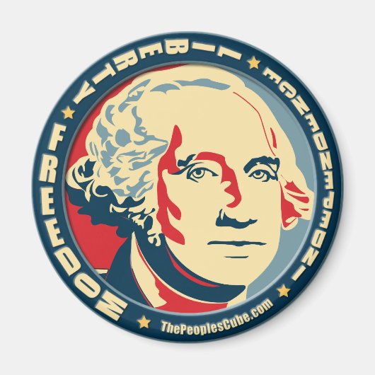 George Washington - Revolution: OHP Magnet (Vorne)