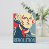 George Washington - Revolution: OHP Postcard Postkarte (Stehend Vorderseite)