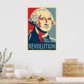 George Washington - Revolution: OHP Poster (Küche)