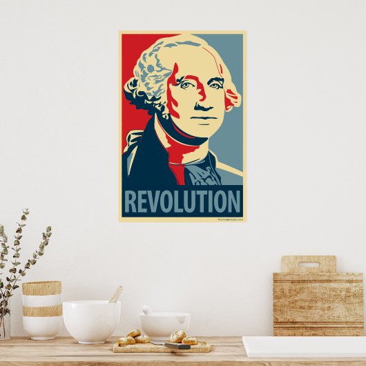George Washington - Revolution: OHP Poster (Küche)