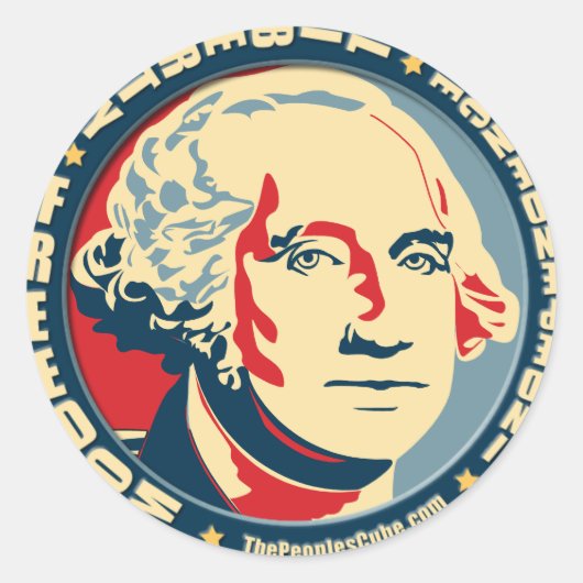 George Washington - Revolution: OHP Sticker (Vorderseite)