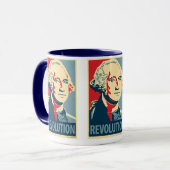 George Washington - Revolution: OHP Tasse (Vorderseite Links)