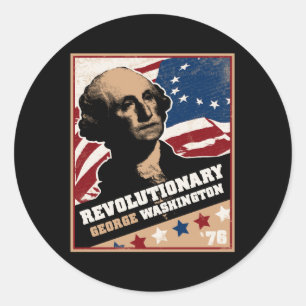 George Washington Revolutionär Sticker