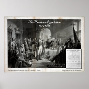 George Washington, Revolutionary War Poster