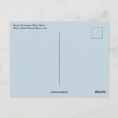 George Washington Rides Boston Public Gardens Postkarte (Rückseite)